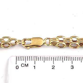 9ct gold 38.4g neck collar